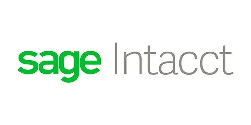 Sage Intacct logo for accounting and financial management software, compatible with Rapid POS for streamlined business operations.