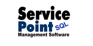 Service Point SQL Management Software logo for efficient point of sale (POS) and business management solutions, ideal for Rapid POS needs.